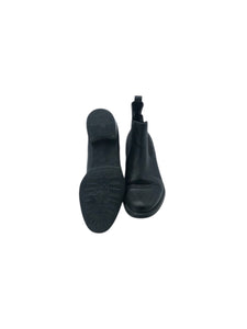 Botines Casuales marca Jean Pierre en Vinipiel, color Negro, talla 23. Artículo de doble uso.