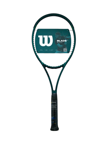Raqueta de Tenis BLADE V9 marca Wilson color Verde. Sin cuerdas. Articulo nuevo.