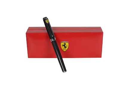 Pluma Roller ball Ferrari negro