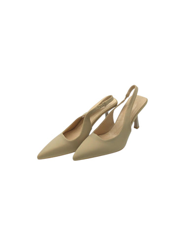 Zapatillas Casuales en Material sintético, color Beige, talla 24. De pulsera al tobillo. Articulo nuevo.