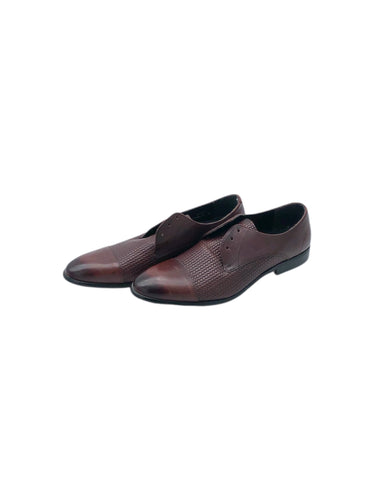Zapatos Formales marca Rupert&Bros en Vinipiel, color Café, talla 27.5. Sin cordones. Artículo de doble uso.