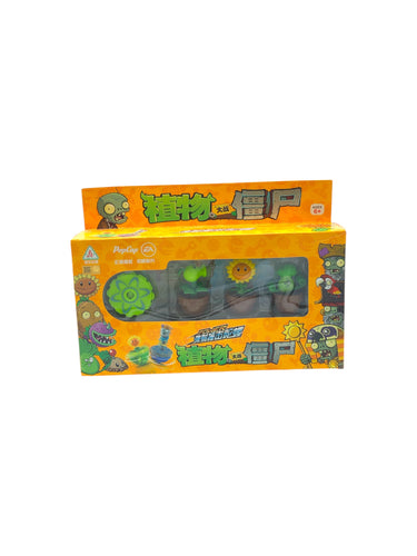 Figuras de Plantas vs Zombies marca PopCap. Con lanzador. Articulo nuevo.