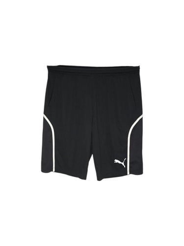 Short Deportivo   marca Puma en Poliéster, color Negro, talla XL. Artículo de doble uso.