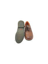 Cargar imagen en el visor de la galería, Zapatos Formales marca Audas en Vinipiel, color Café, talla 23. De cordones ajustables. Artículo de doble uso.