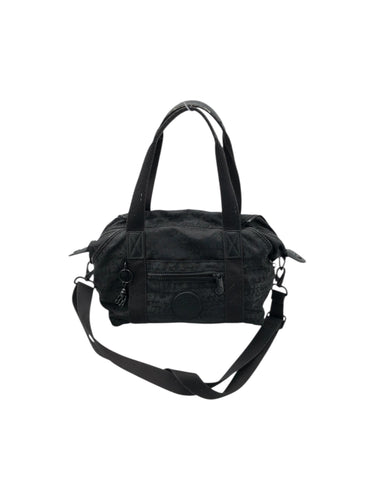 Bolso estilo Messenger marca Kipling en Poliéster color Negro. De asas y correas ajustables. Artículo de doble uso.