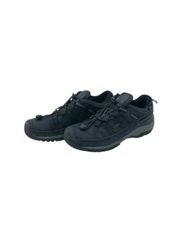 Tenis Para senderismo marca Keen Dry en Vinipiel, color Negro, talla 22. De cordones ajustables. Artículo de doble uso.