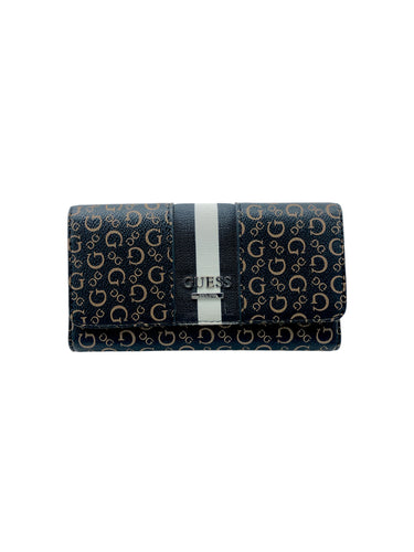 Cartera Casual en Vinipiel, color Café. Con varios compartimentos. Articulo nuevo.