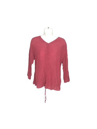 Blusa Casual marca Weatheroof en Rayón, color Rosa, talla CH. Artículo de doble uso.