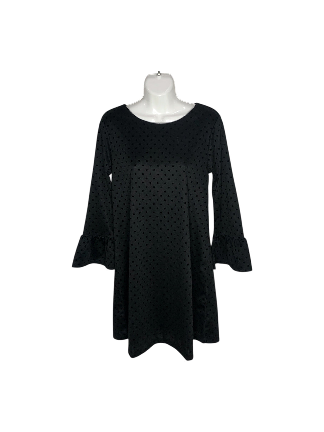 Vestido estilo Casual de la marca Sfera en Poliéster, color Negro, talla 30. Artículo de doble uso.