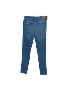 Pantalón Casual marca Comfort jns en Mezclilla, color Azul cielo, talla 9. De bolsas delanteras y traseras. Artículo de doble uso.
