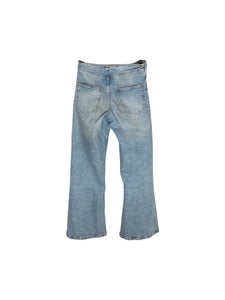 Pantalón  Casual marca ZARA en Mezclilla, color Azul cielo, talla 11-12. De bolsas delanteras y traseras. Artículo de doble uso.