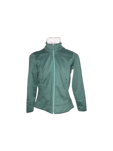 Sudadera Casual marca Salomón en Poliéster, color Verde, talla S. De cierre. Artículo de doble uso.
