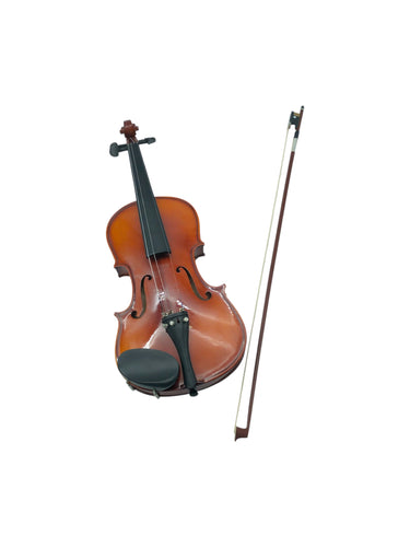 Violin  De 4/4 en Madera, color Maple. Con arco y barbilla (Sin estuche). Artículo de doble uso.