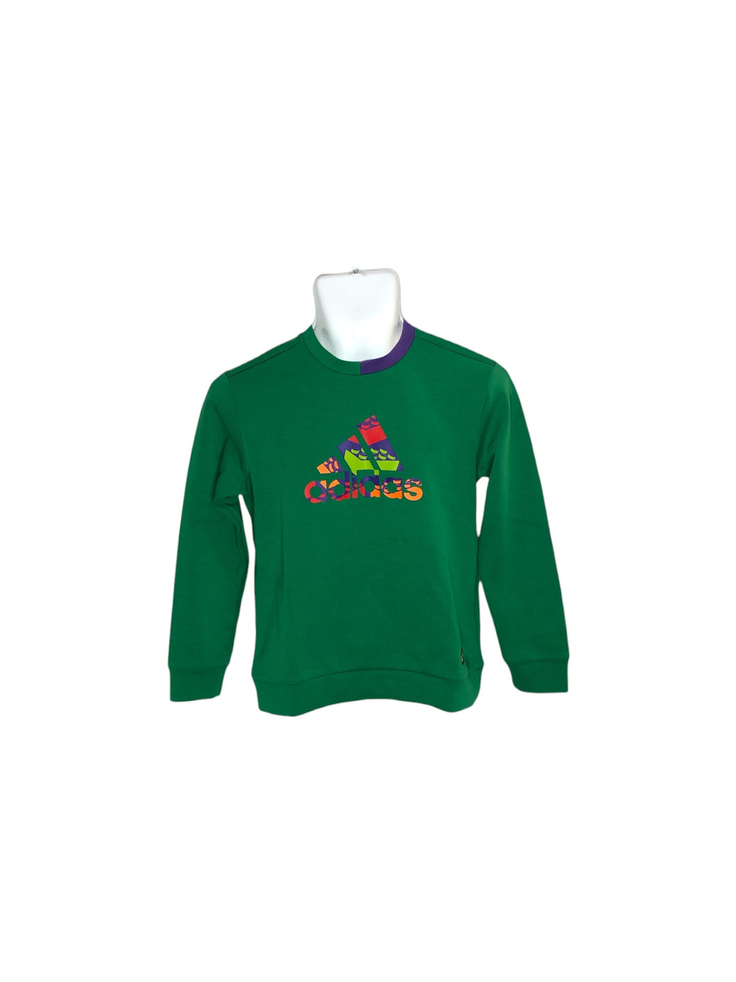 Conjunto Infantil Deportivos marca Adidas en Poliéster, color Verde, talla 02-22. Articulo nuevo.