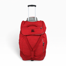 Cargar imagen en el visor de la galería, Maleta de Viaje Kipling con Ruedas color Rojo, Compartimento Amplio y Bolsillos Exteriores | Segunda mano