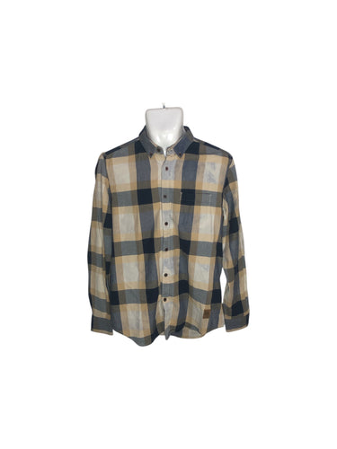 Camisa Casual marca SPRINGFIELD en Algodón, color Tricolor, talla M. De botones. Artículo de doble uso.