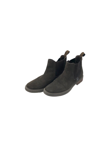 Botines Casuales marca Dorothy Gaynor en Gamuza, color Café, talla 25.5. Artículo de doble uso.