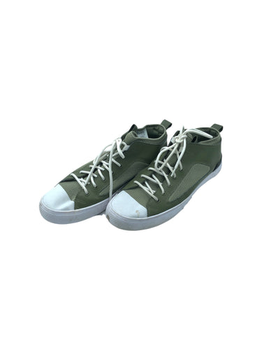 Tenis Casuales marca Converse en Lona y vinipiel, color Verde, talla 28.5. De cordones ajustables. Artículo de doble uso.