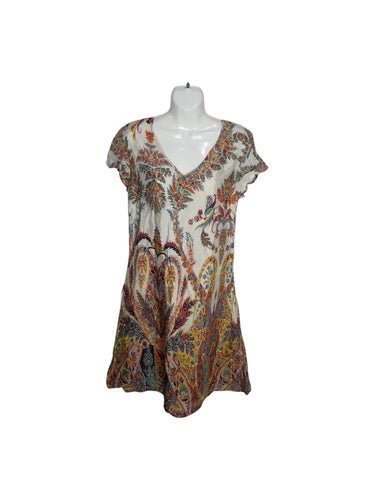 Vestido estilo Casual de la marca Kanishka en Viscosa, color Tricolor, talla CH. Artículo de doble uso.