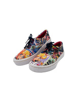 Load image into Gallery viewer, Tenis Vans diseño en tela the Doom de agujeta / suela de goma dura talla 23 articulo de doble uso