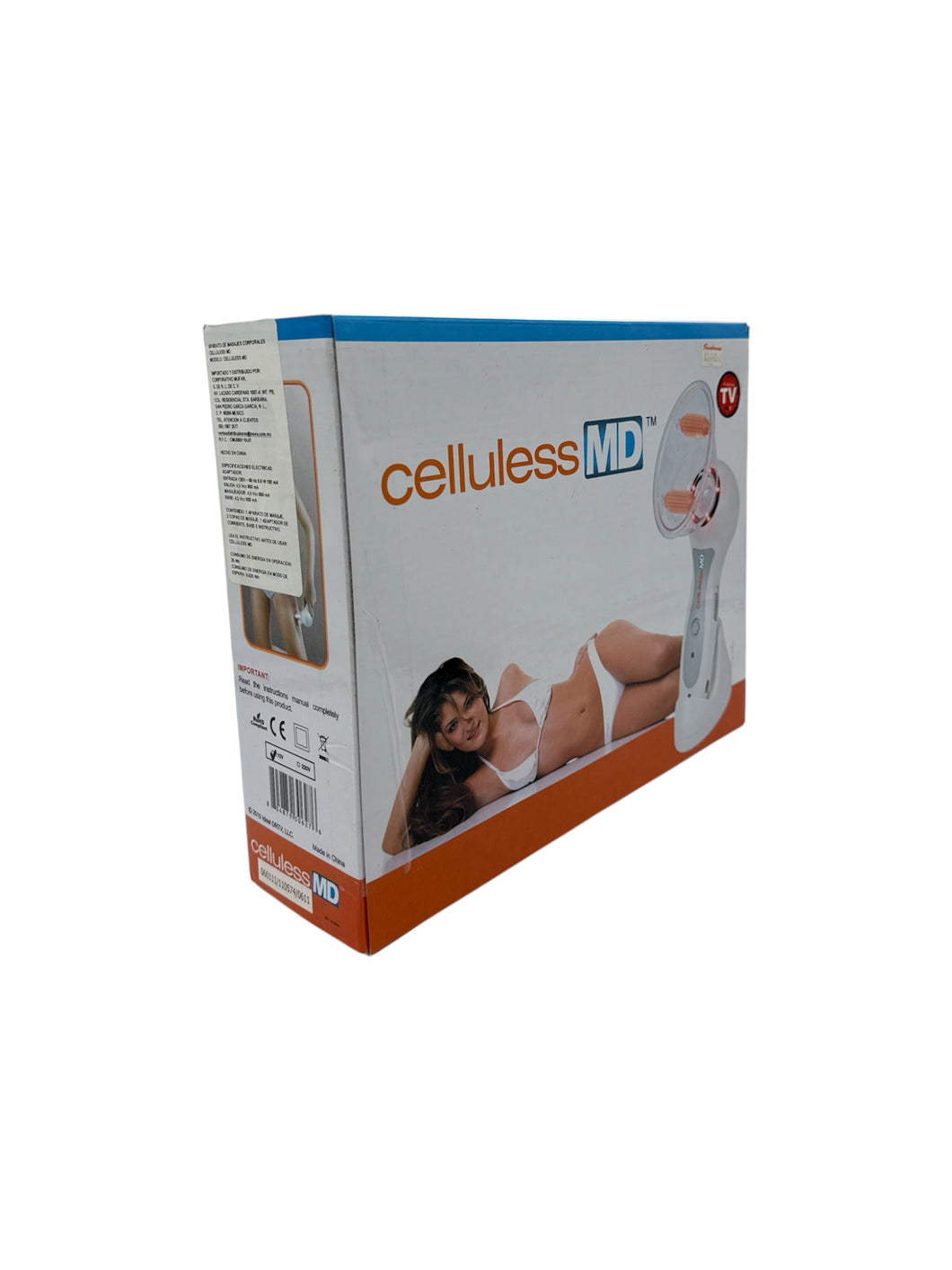 Masajeador Eléctrico Anti-celulitis Ventosa Celluless Md Artículo de doble uso en buen estado incluye caja