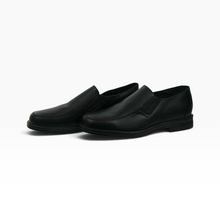Cargar imagen en el visor de la galería, Zapatos Anatomic para caballero, color negro, talla 28.5, estilo slip-on con elásticos laterales, Buen estado | Segunda mano