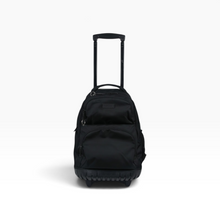 Cargar imagen en el visor de la galería, Mochila con Ruedas Samsonite para Viaje o Escuela, color Negro, Asa Telescópica y Compartimentos con Cierre, con Detalle | Segunda mano