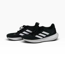 Cargar imagen en el visor de la galería, Tenis Adidas para Running y Entrenamiento, color Negro, Talla 24, Exterior de Malla y Suela Blanca | Segunda mano