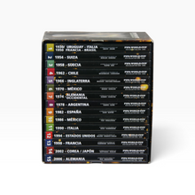 Load image into Gallery viewer, Colección FIFA World Cup en DVD de 1930 a 2006, Caja con 15 Discos Documentales | Segunda mano