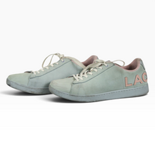 Load image into Gallery viewer, Tenis LACOSTE Casuales color Verde Menta, Talla 26, Detalles Rosa | Segunda mano