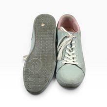 Load image into Gallery viewer, Tenis LACOSTE Casuales color Verde Menta, Talla 26, Detalles Rosa | Segunda mano