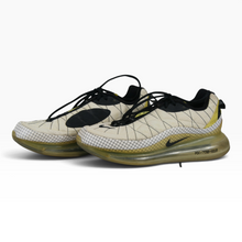Load image into Gallery viewer, Tenis Nike color Crema con Negro y Detalles Amarillos, Talla 28.5, Diseño Acolchado y Suela con Cámara Visible | Segunda mano