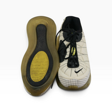 Load image into Gallery viewer, Tenis Nike color Crema con Negro y Detalles Amarillos, Talla 28.5, Diseño Acolchado y Suela con Cámara Visible | Segunda mano