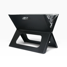 Load image into Gallery viewer, Asador Portátil Plegable color Negro, Medidas 45 × 29 × 29 cm, Parrilla Metálica y Asas Integradas | Segunda mano