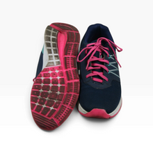 Cargar imagen en el visor de la galería, Tenis WHATS UP color Azul Marino con Detalles Rosa y Turquesa, Talla 23 | Segunda mano