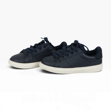 Cargar imagen en el visor de la galería, Tenis ZARA Infantiles color Azul Marino, Talla 16.5, Agujetas y Cremallera Lateral | Segunda mano