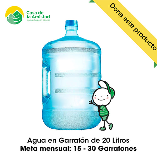 Súper ayuda - Dona agua en garrafón