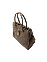 Load image into Gallery viewer, Bolso estilo Satchel en Vinipiel color Café. De asas. Articulo de doble uso.