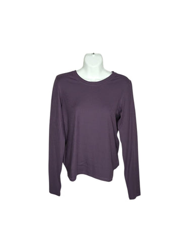 Playera Casual marca JOCKEY en Poliéster, color Morado, talla ECH. Artículo de doble uso.