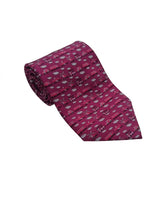 Cargar imagen en el visor de la galería, Corbata Pineda Covalin, color fiusha