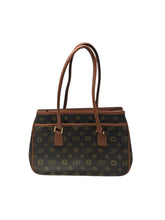 Cargar imagen en el visor de la galería, Bolso estilo Satchel en Vinipiel color Café. De asas. Artículo de doble uso.