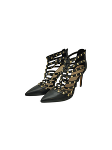 Shooties color negro estilo gladiador. Talla 26. Artículo de doble uso.