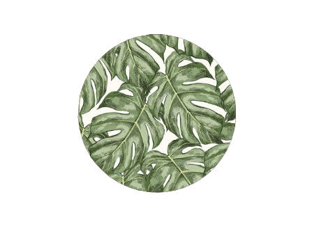 Portacaliente Monstera